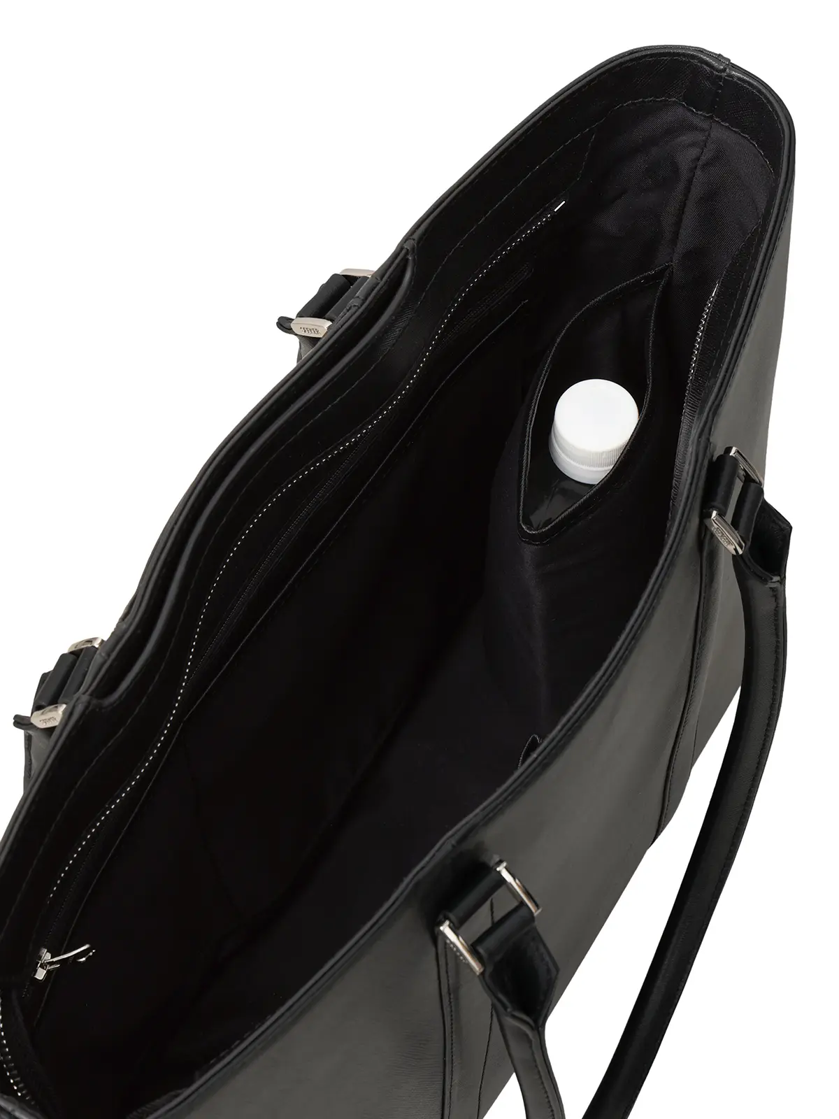 トートバッグ／SEEKER別注／サフィアーノレザー ブラック F