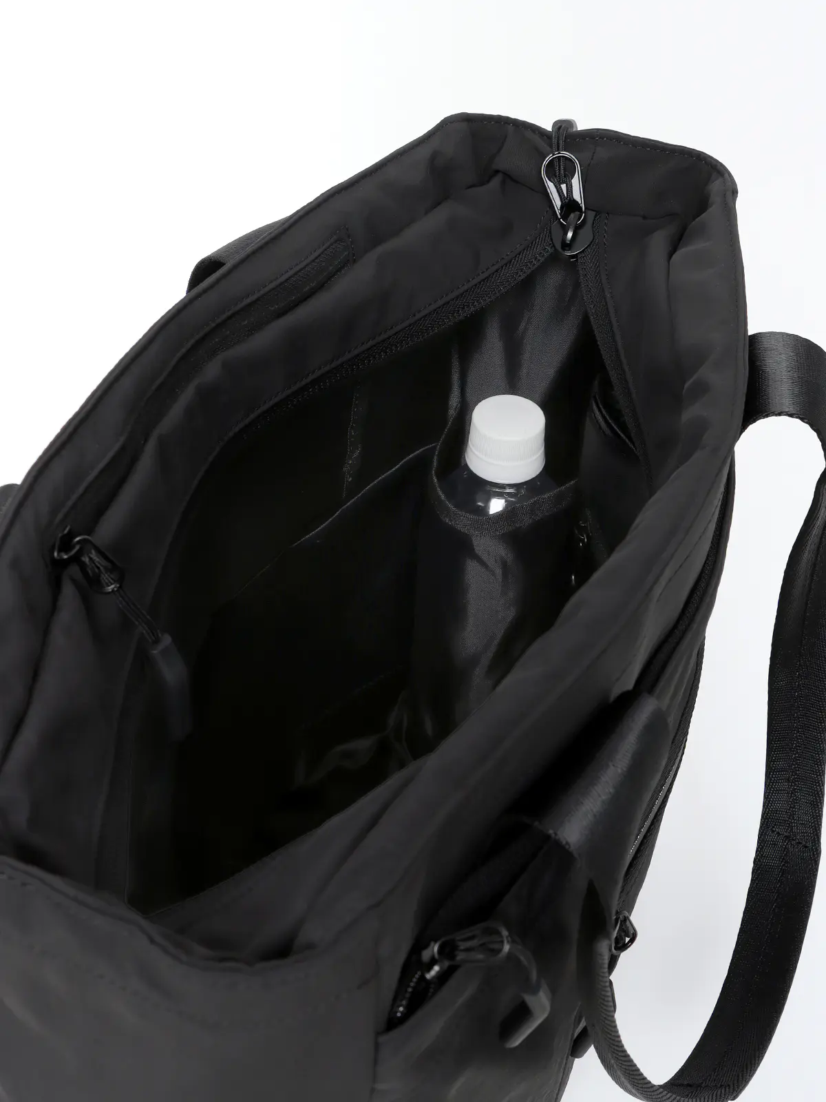 マルチパーパストートバッグ／撥水／軽量ポリエステル ブラック F