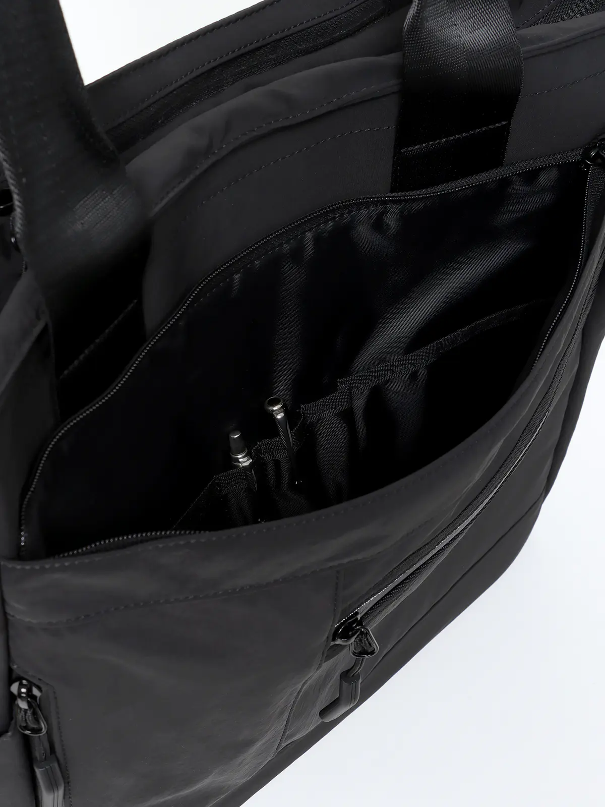 マルチパーパストートバッグ／撥水／軽量ポリエステル ブラック F