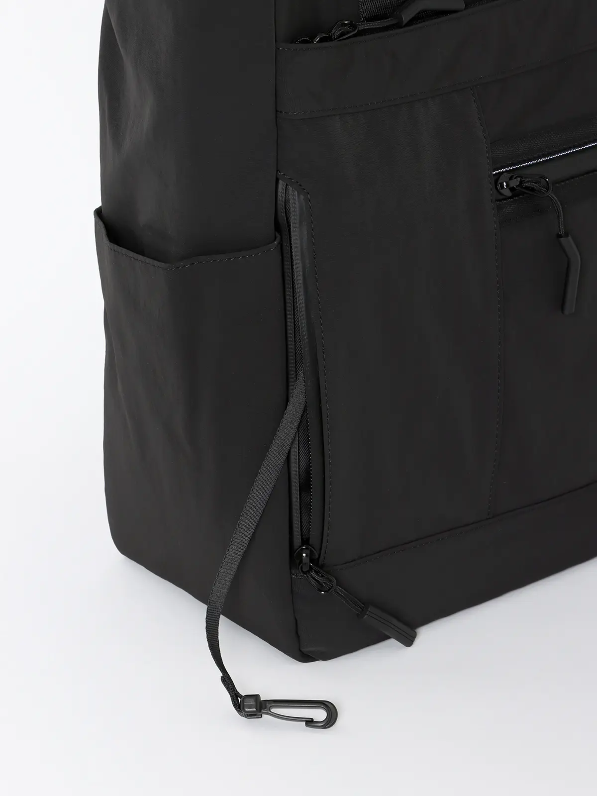 マルチパーパストートバッグ／撥水／軽量ポリエステル ブラック F