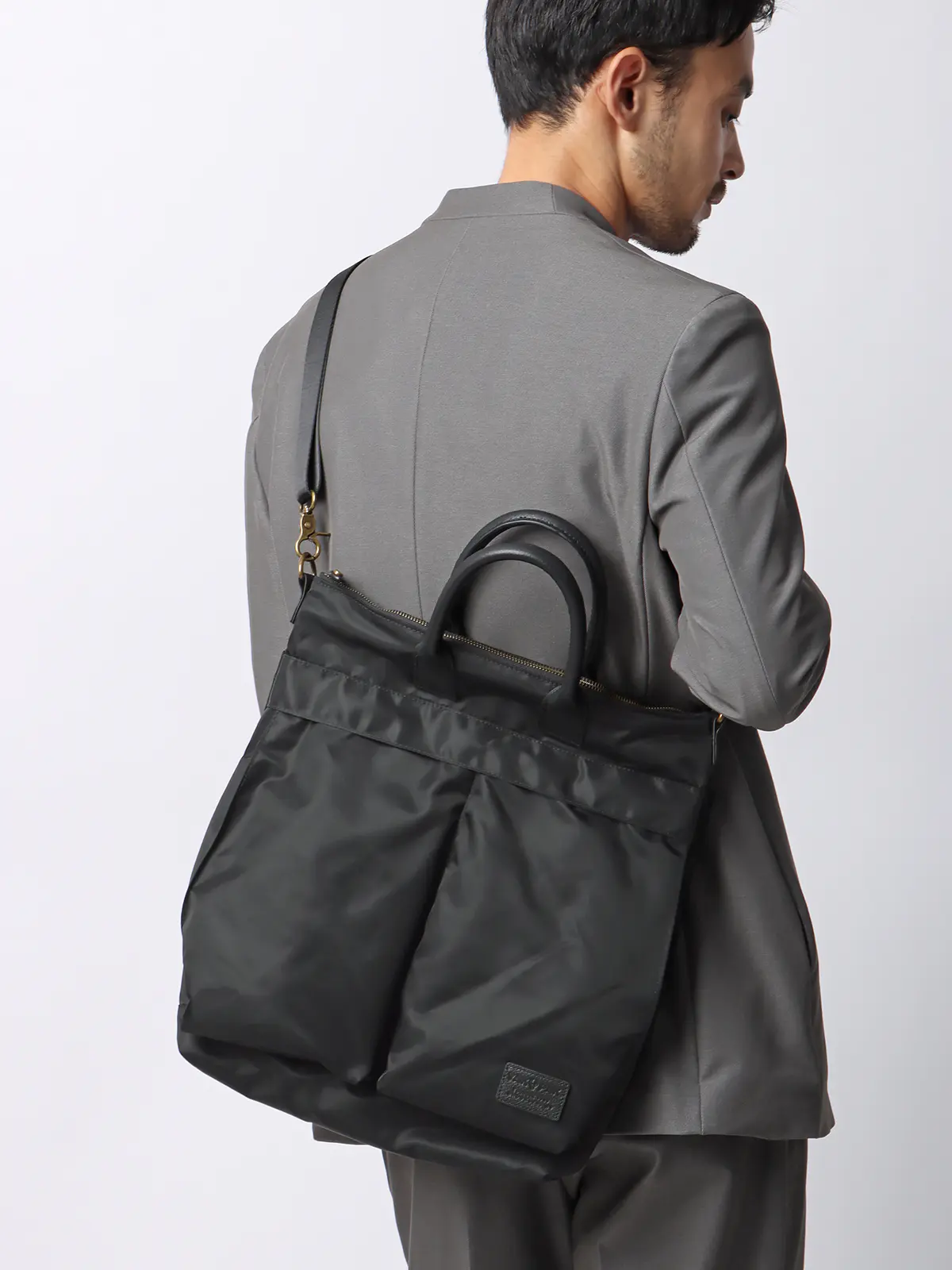 ヘルメットバッグ／YAK PAK別注／撥水／ナイロン ブラック F