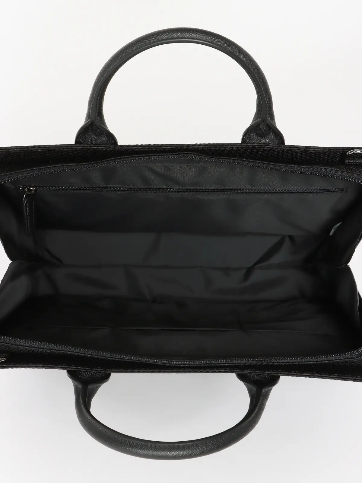 ブリーフケース/撥水/コーデュラ ブラック F