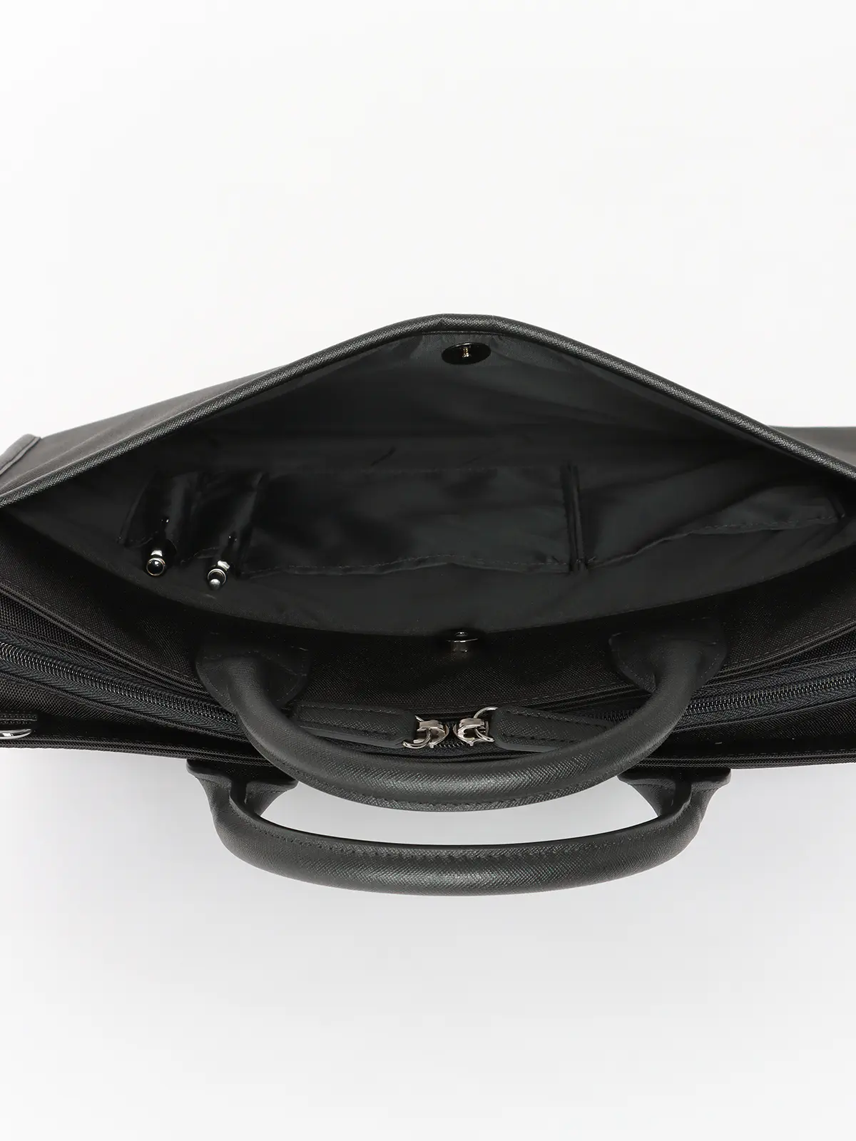 ブリーフケース/撥水/コーデュラ ブラック F