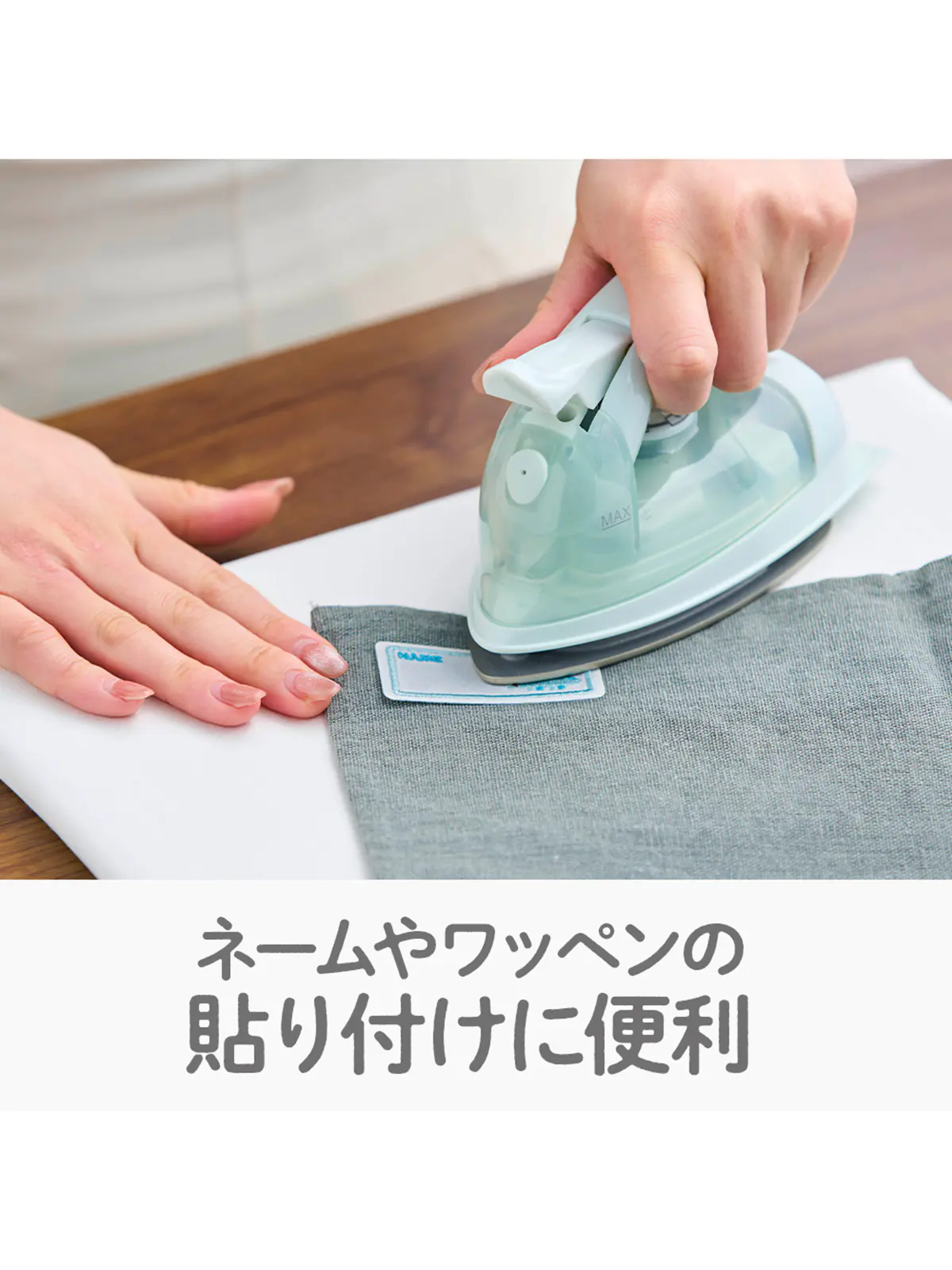WEB限定／mini steam iron／ミニスチームアイロン クリーム F