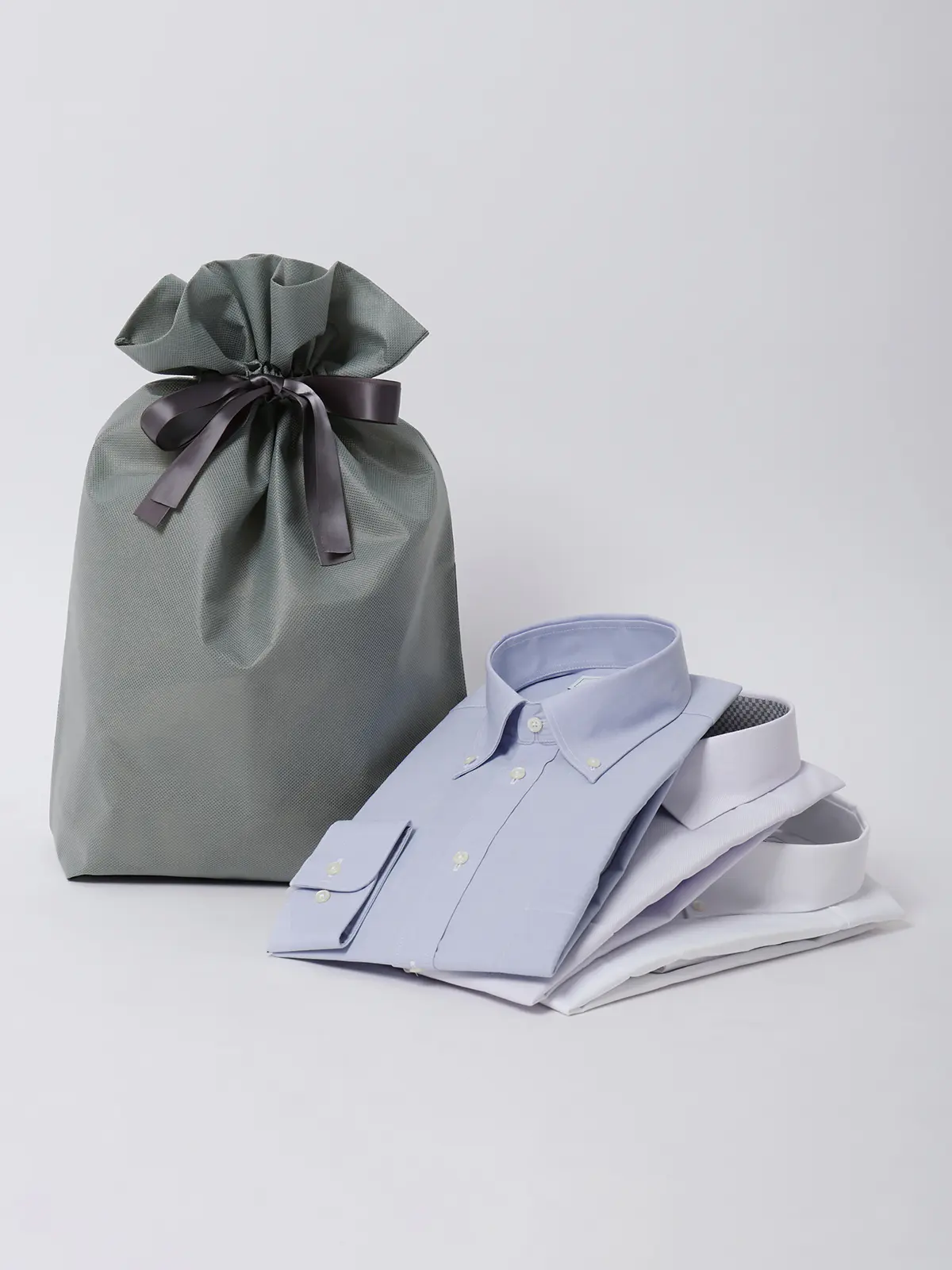 WEB限定/ギフト巾着 グレー F