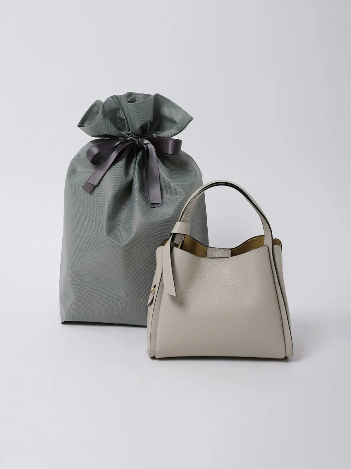 WEB限定/ギフト巾着 グレー F