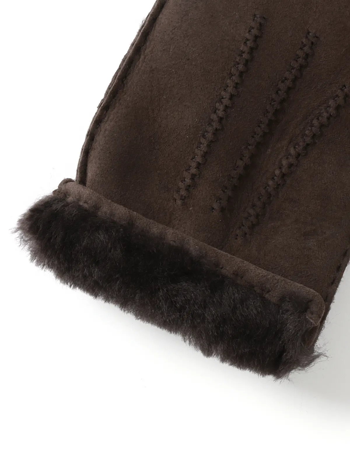 グローブ/Lloyd Footwear/シープスキンスウェード ブラウン M