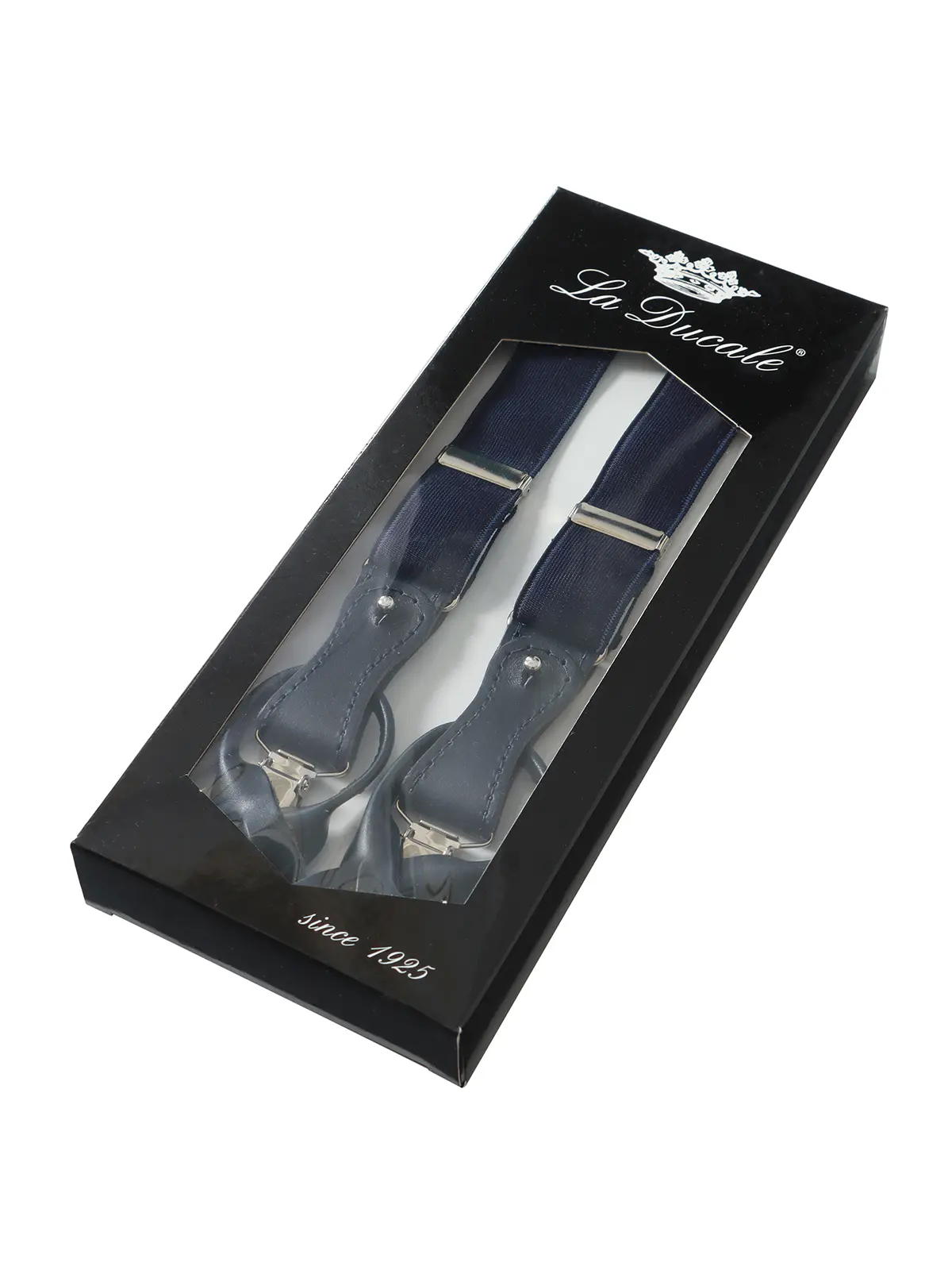 2WAYサスペンダー／La Ducale ネイビー F