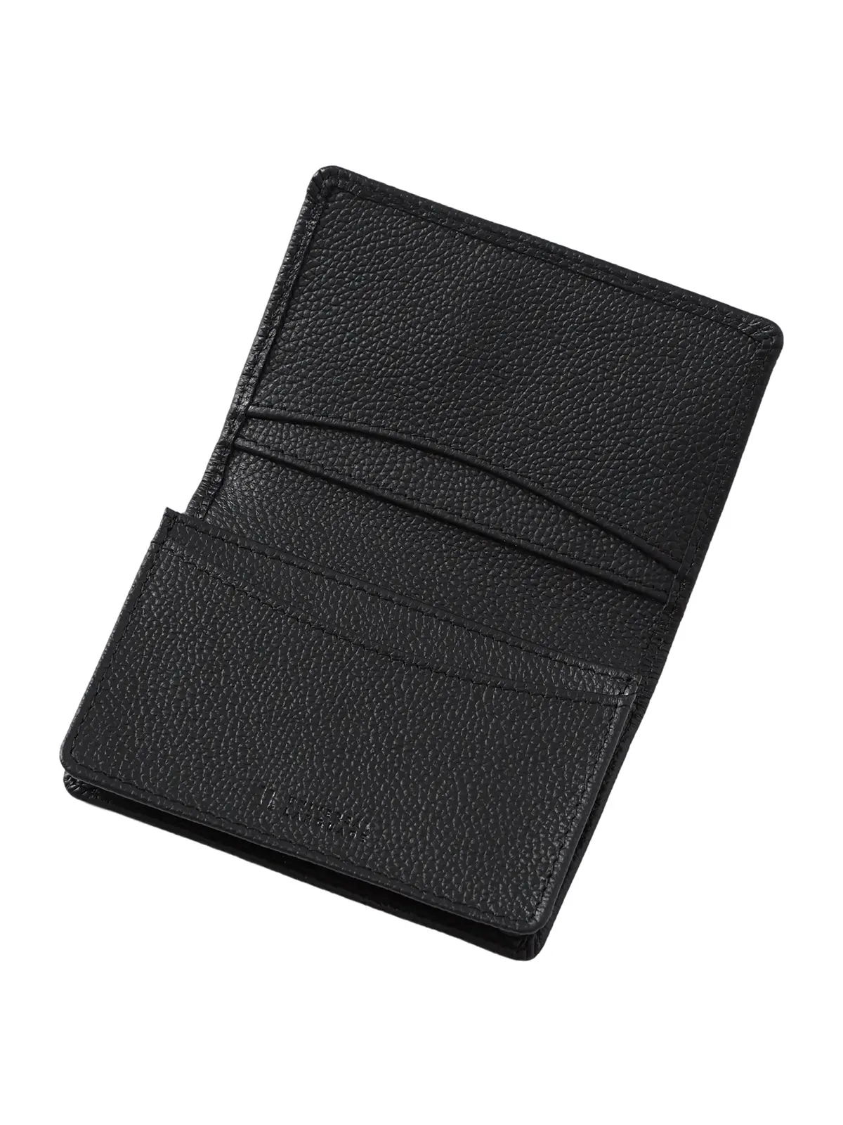 カードケース／シュリンクレザー ブラック F