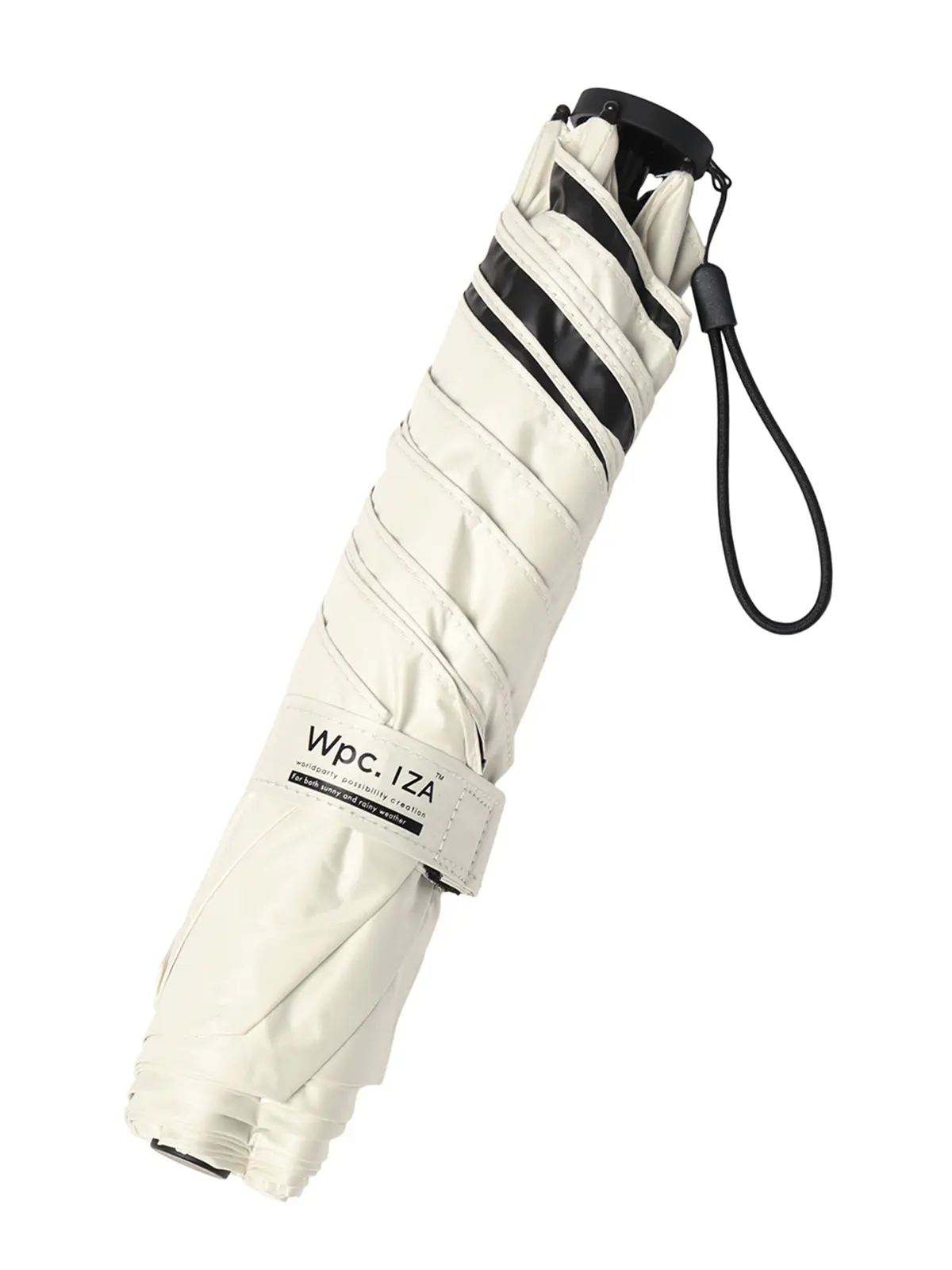 折り畳み傘／Wpc.／LIGHT&SLIM／晴雨兼用／UVカット／軽量／ZA007 オフホワイト F