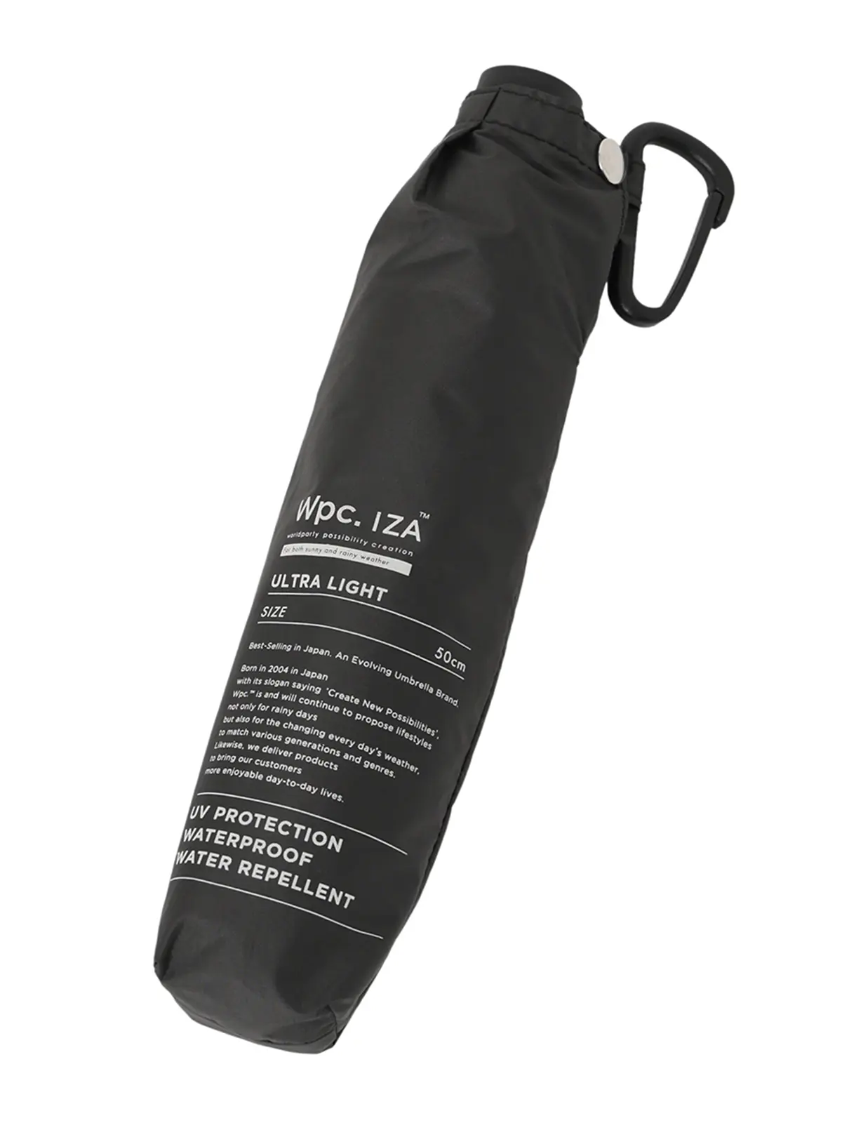 折り畳み傘／Wpc.／ULTRA LIGHT／晴雨兼用／UVカット／超軽量／ZA018 ブラック F