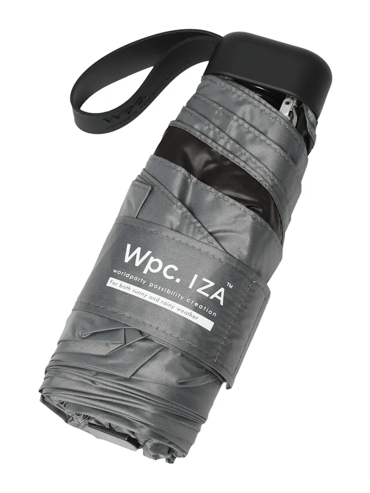 コンパクト折り畳み傘／Wpc.／COMPACT／晴雨兼用／UVカット／ZA020 グレー F
