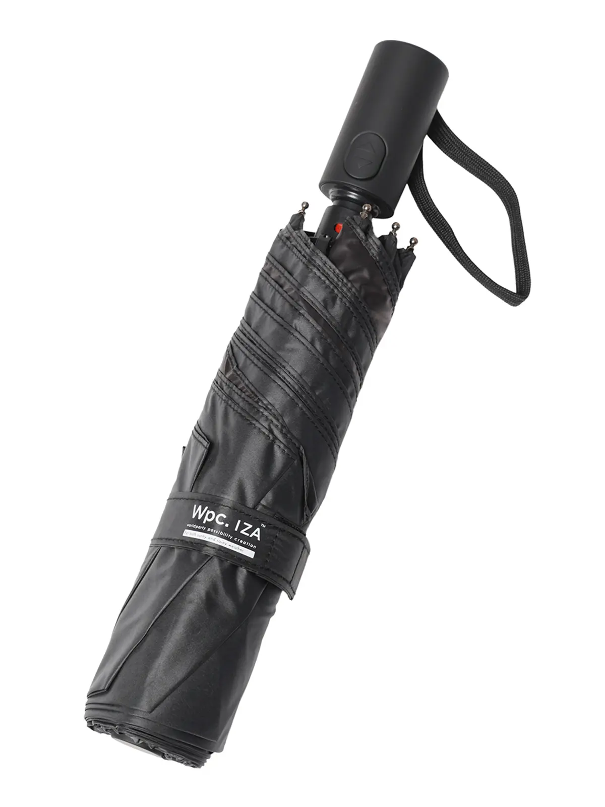自動開閉式折り畳み傘／Wpc.／AUTOMATIC&SAFE／晴雨兼用／UVカット／ZA021 ブラック F