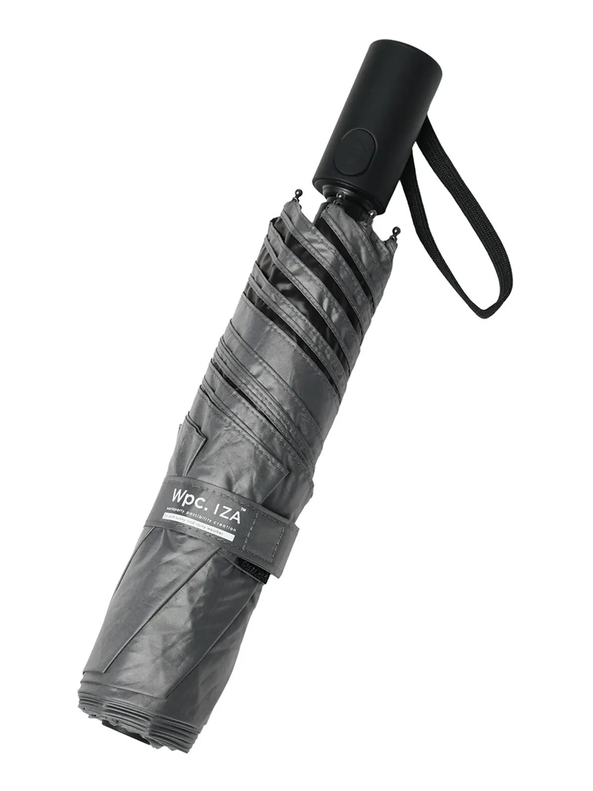 自動開閉式折り畳み傘／Wpc.／AUTOMATIC&SAFE／晴雨兼用／UVカット／ZA021 グレー F