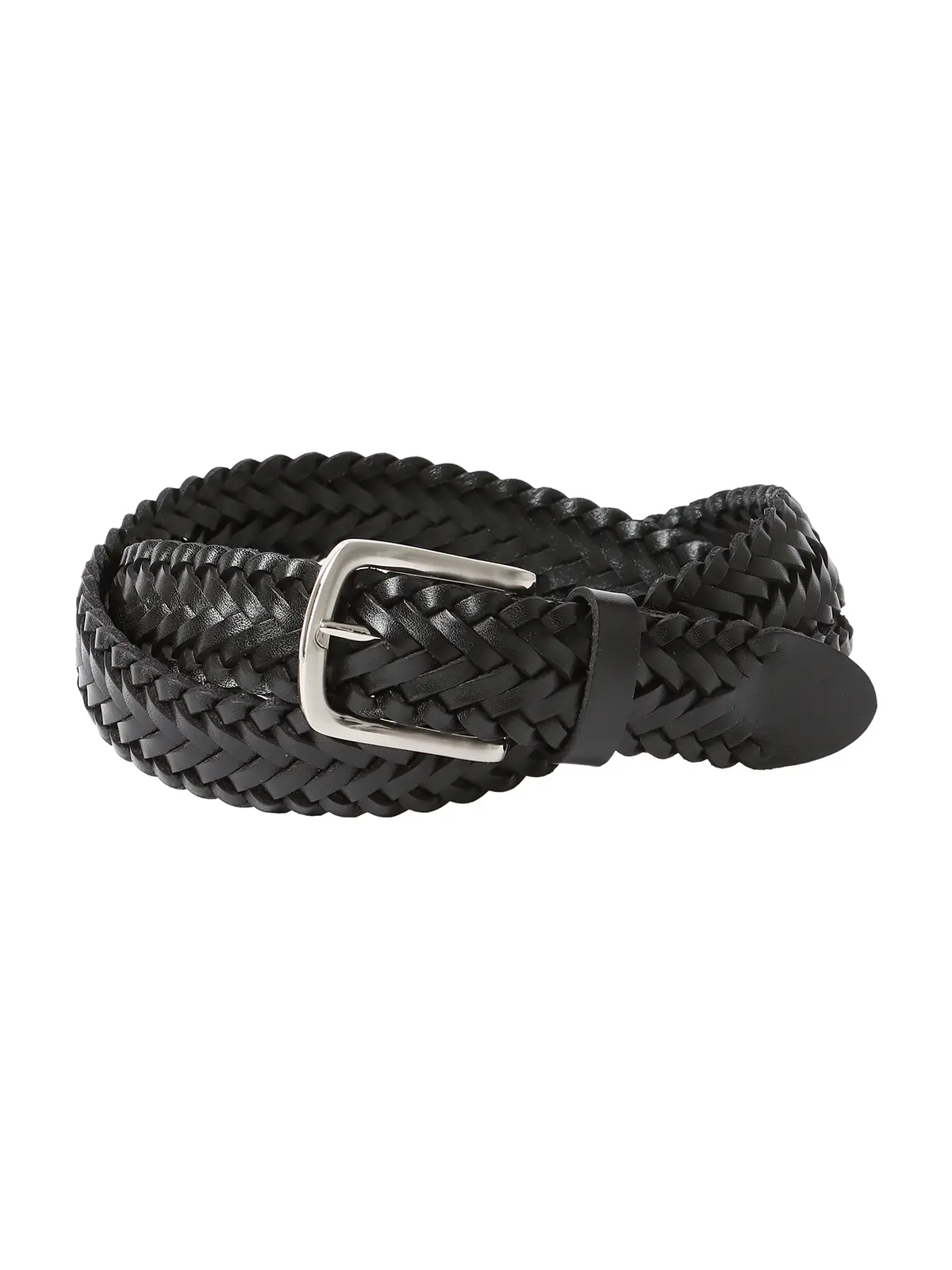 メッシュベルト／レザー ブラック F