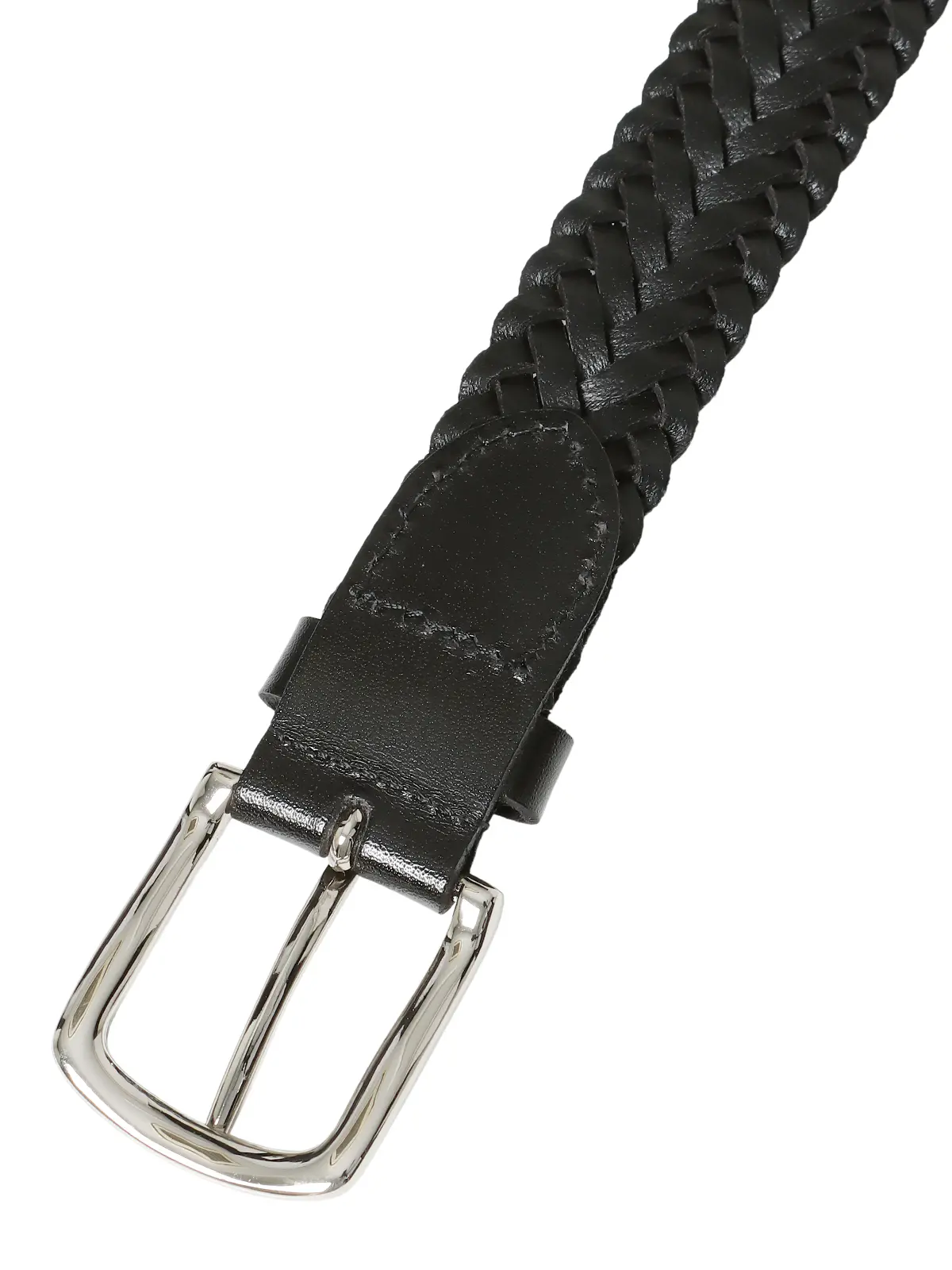 メッシュベルト／レザー ブラック F