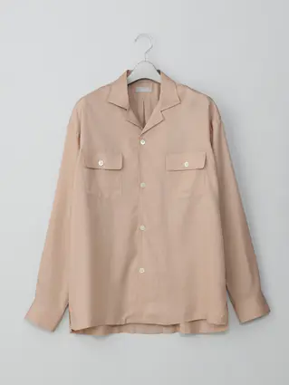 GOOVI／オープンカラーシャツ