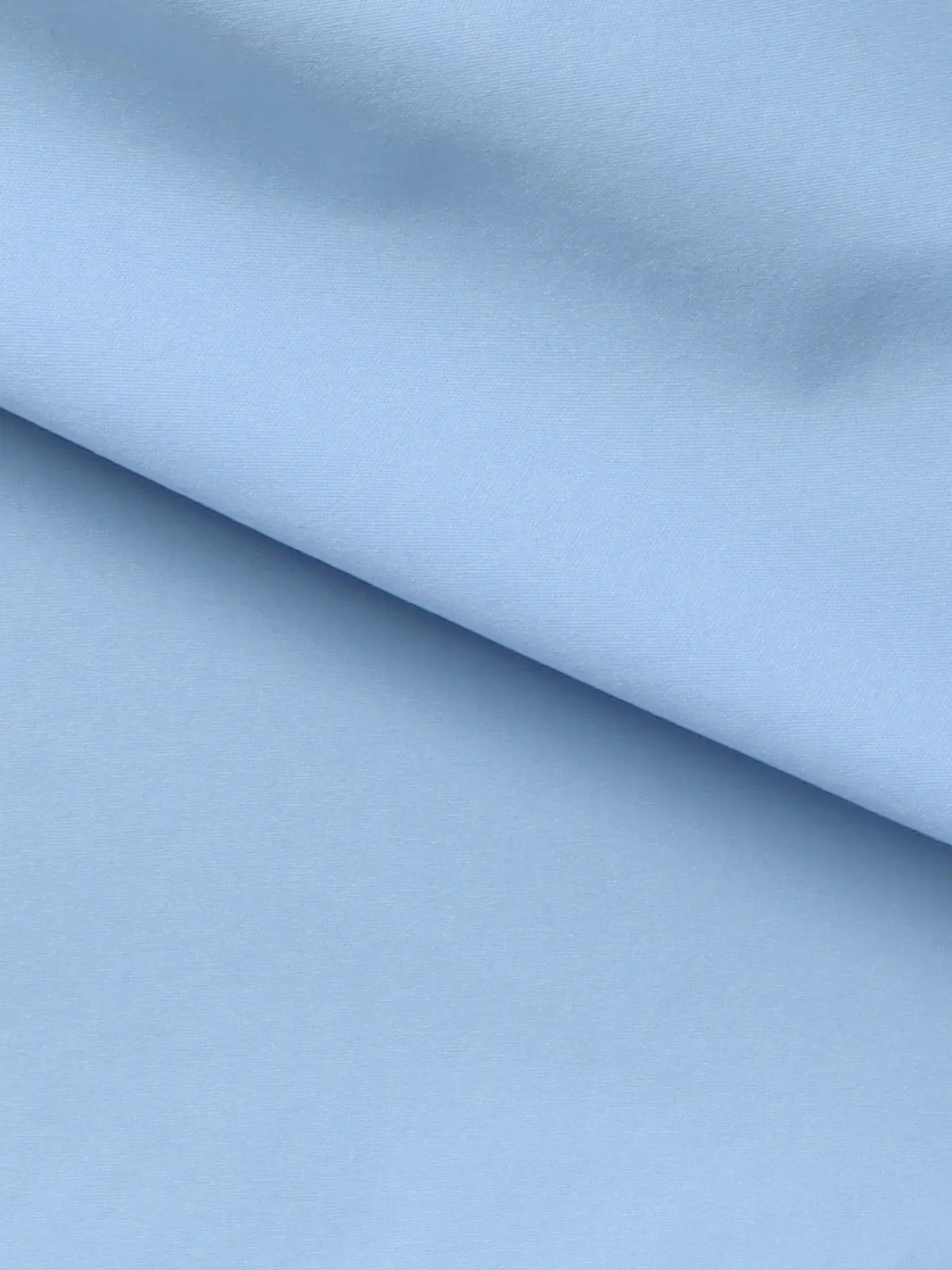 レギュラーカラーシャツ/長袖/ウォッシャブル/Primeflex/タイプライター/無地 ブルー S