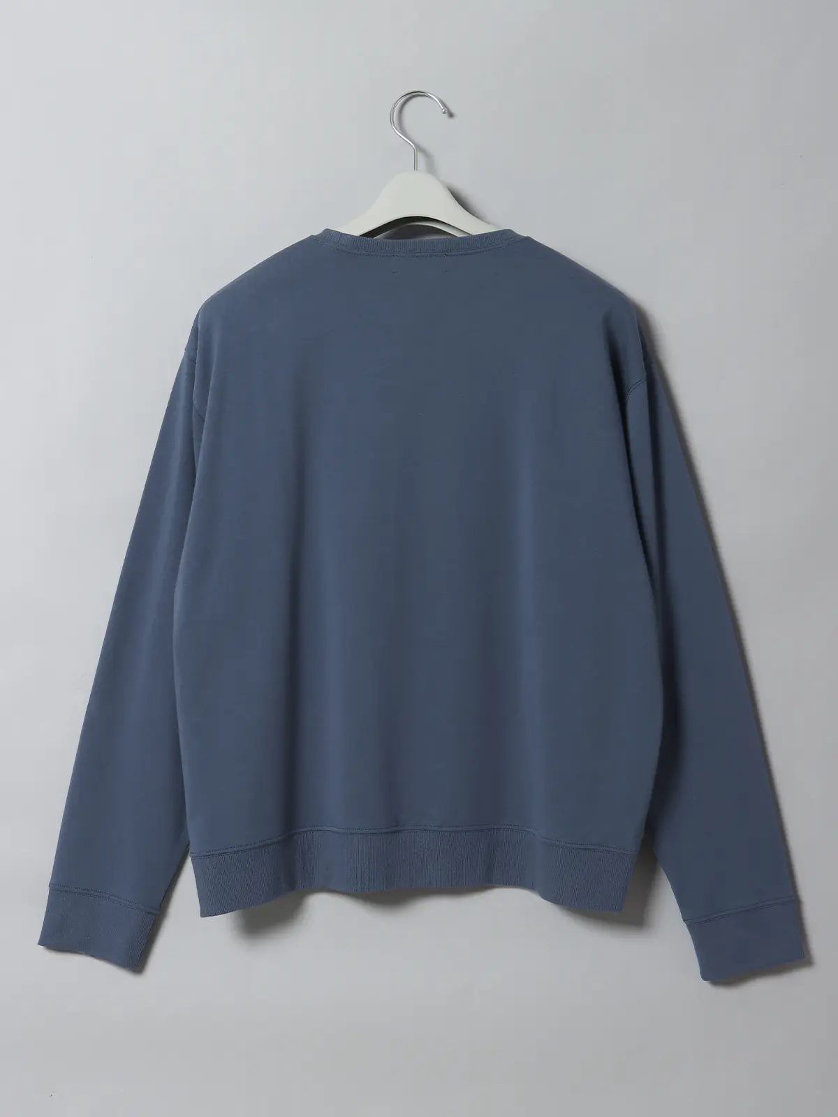 【9／12～WEB先行販売スタート！】GOOVI／裏毛ドレススウェットシャツ／ウォッシャブル ネイビー系 1