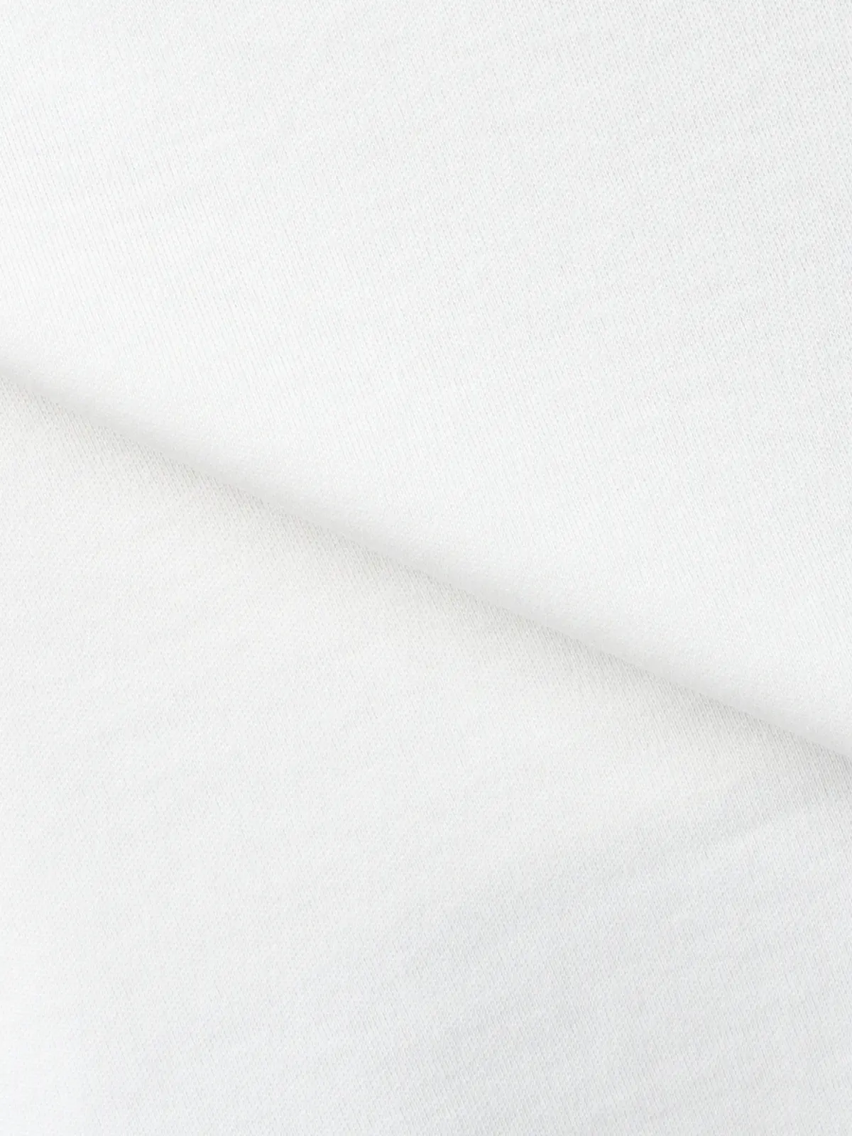 オフィT／Tシャツ／長袖／ウォッシャブル／プレーティング天竺／無地／COMMUTECH ホワイト系 S