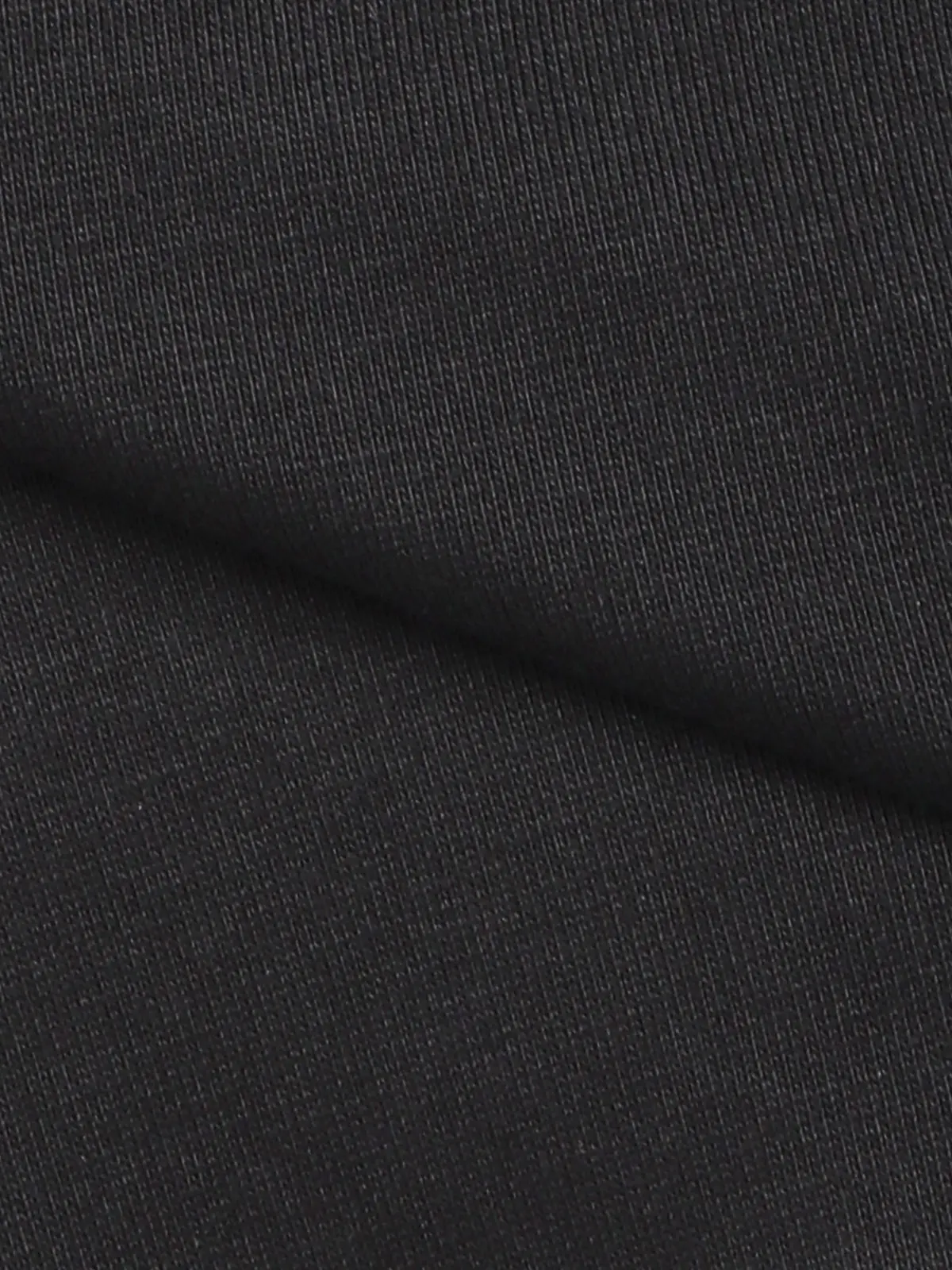 オフィT／Tシャツ／長袖／ウォッシャブル／プレーティング天竺／COMMUTECH ブラック系 S