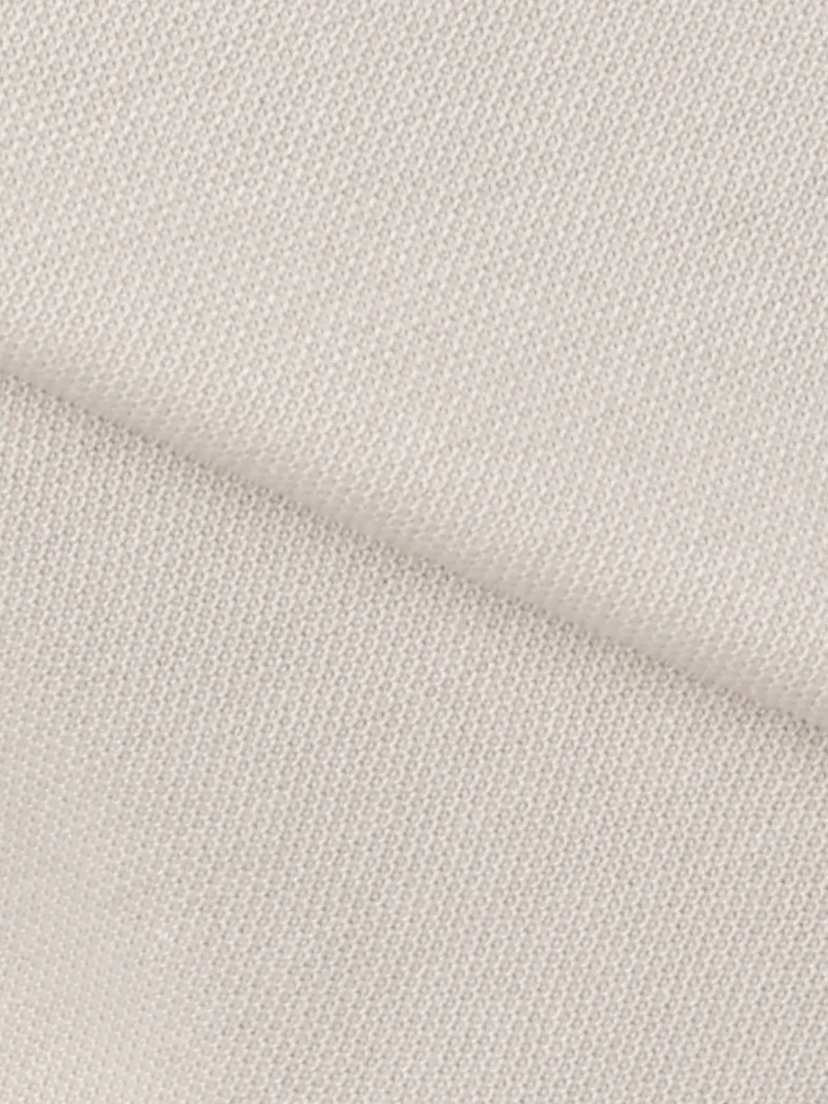 オフィT／Tシャツ／長袖／ウォッシャブル／プレーティング鹿の子／無地 ライトグレー S