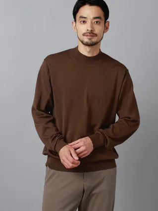 モックネックニット