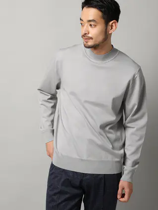 モックネックニット