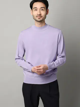 モックネックニット