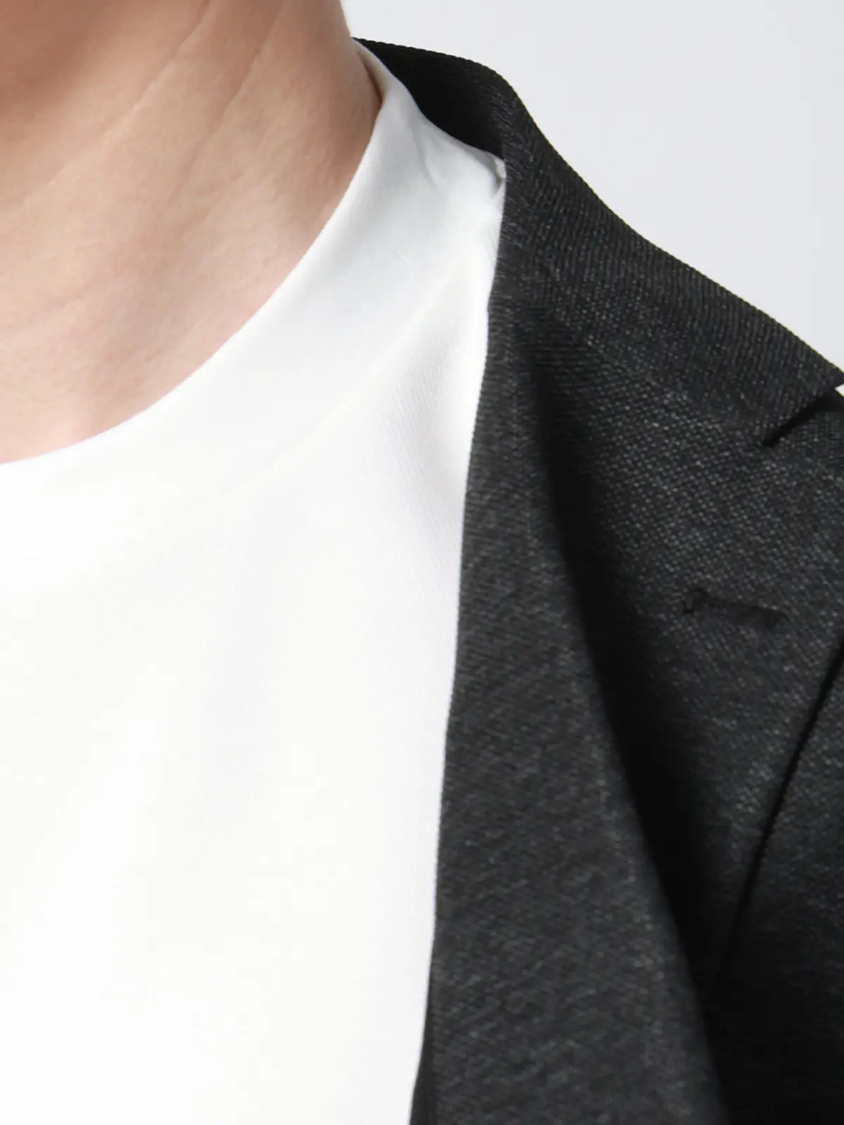 オフィT／Tシャツ／半袖／ウォッシャブル／吸水速乾／UVカット／プレーティング鹿の子／無地 ホワイト S