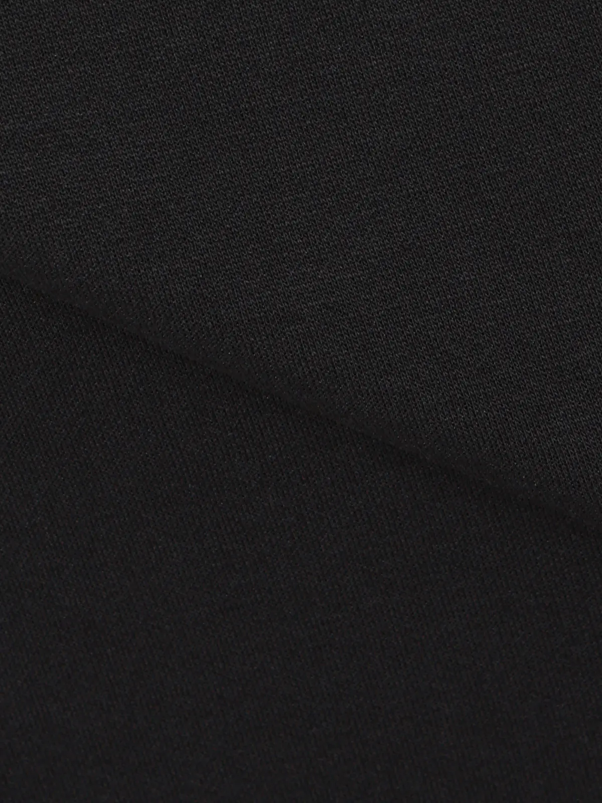 オフィT／Tシャツ／半袖／ウォッシャブル／吸水速乾／UVカット／プレーティング天竺／無地 ブラック S