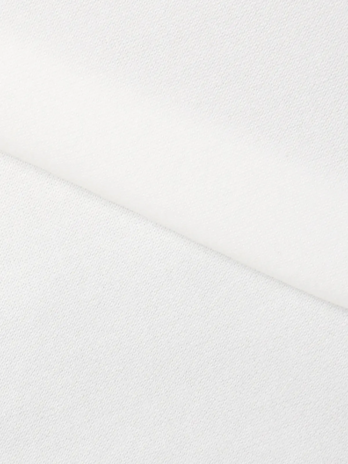 Tシャツ／半袖／ウォッシャブル／吸水速乾／UVカット／プレーティング天竺／無地 ホワイト S