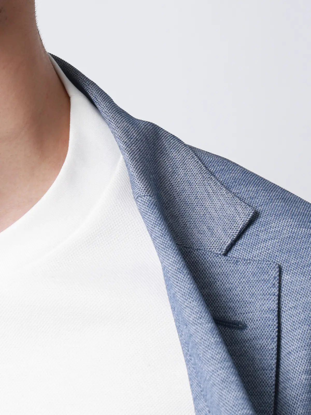 Tシャツ／半袖／ウォッシャブル／吸水速乾／UVカット／プレーティング鹿の子／無地 ホワイト S