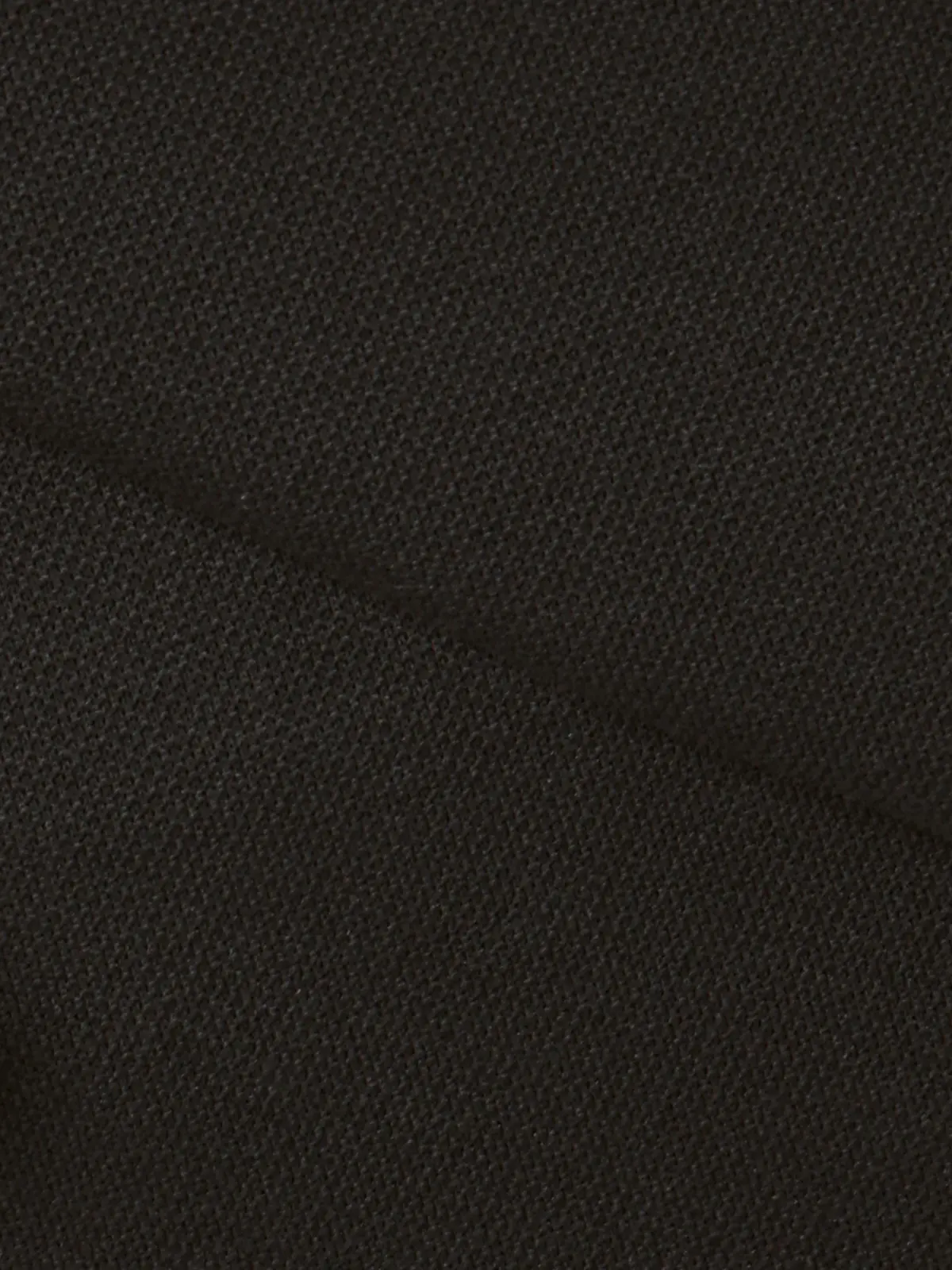 Tシャツ/半袖/ウォッシャブル/吸水速乾/UVカット/プレーティング鹿の子/無地 ブラック S