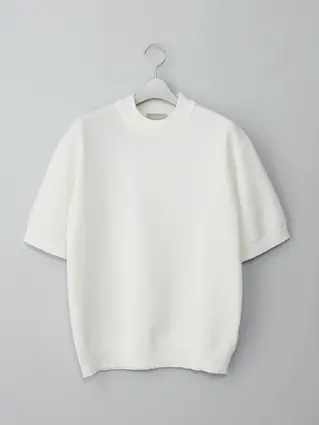 GOOVI／モックネックニット