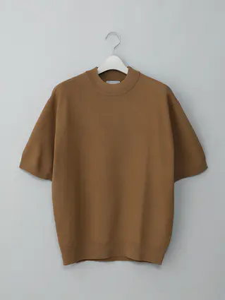 GOOVI／モックネックニット