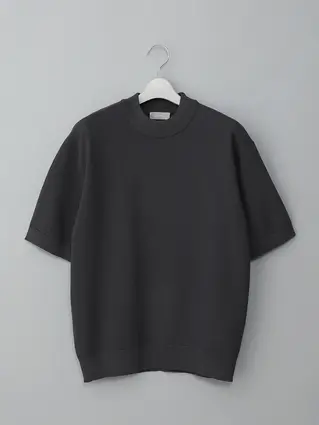 GOOVI／モックネックニット