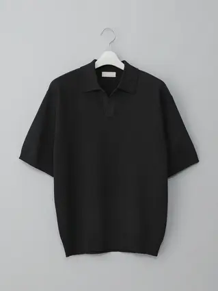 GOOVI／スキッパーポロニット