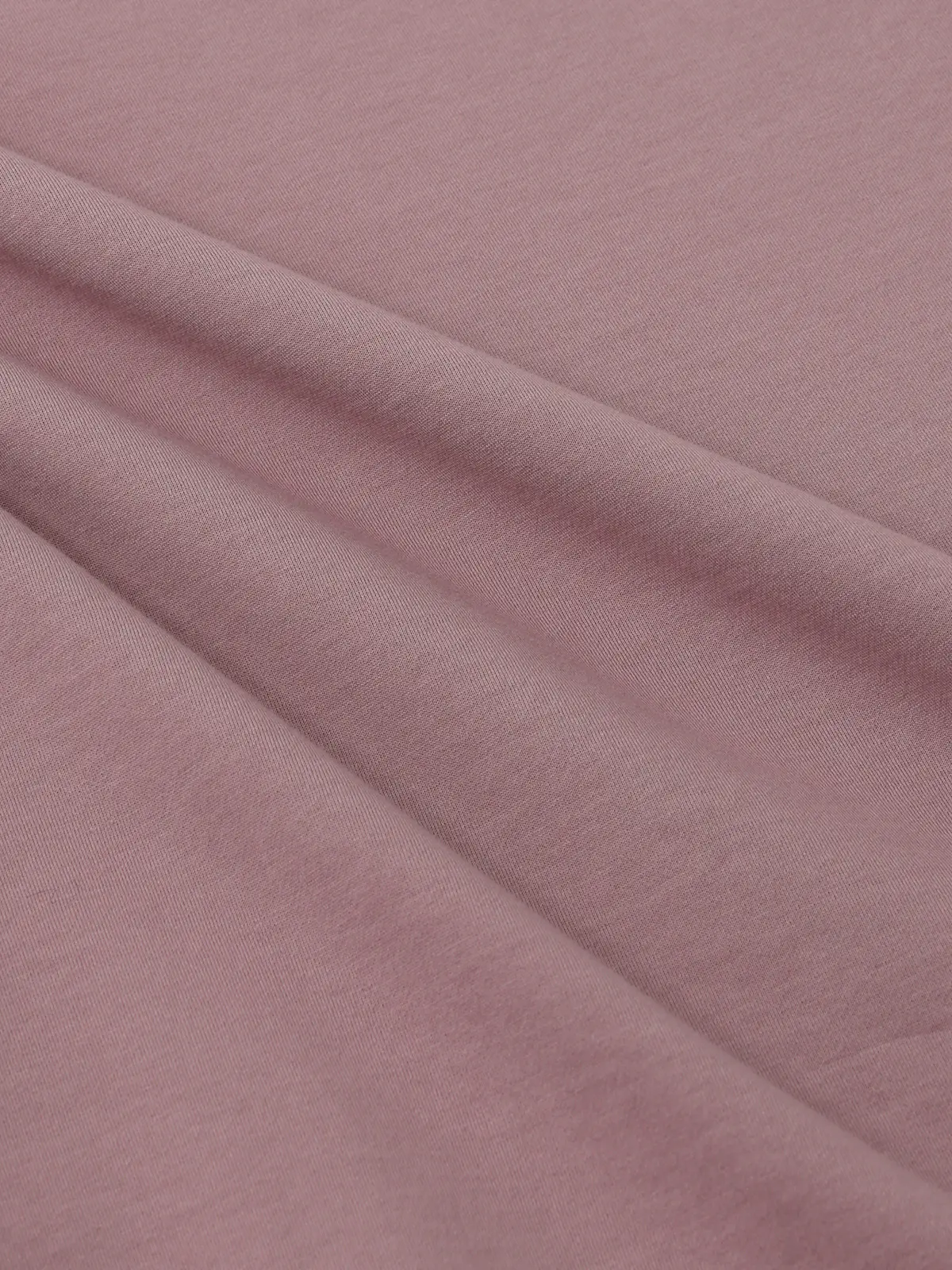 GOOVI／スウェットシャツ／半袖／ウォッシャブル／裏毛ハイゲージコットン／無地 ピンク 1