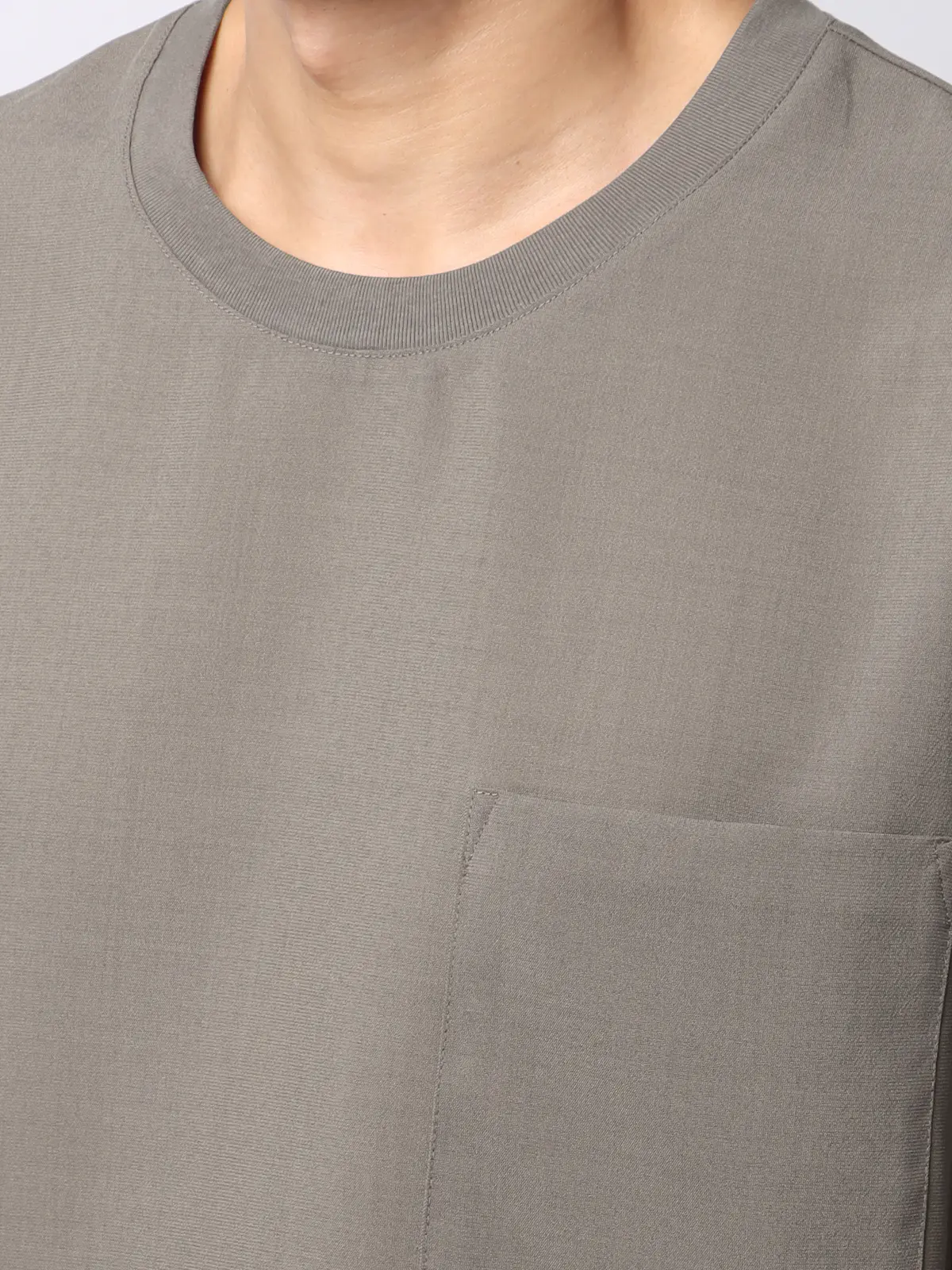 オフィパック/Tシャツ/半袖/ストレッチ/吸水速乾/ウールライクトロピカル/無地 ベージュ S