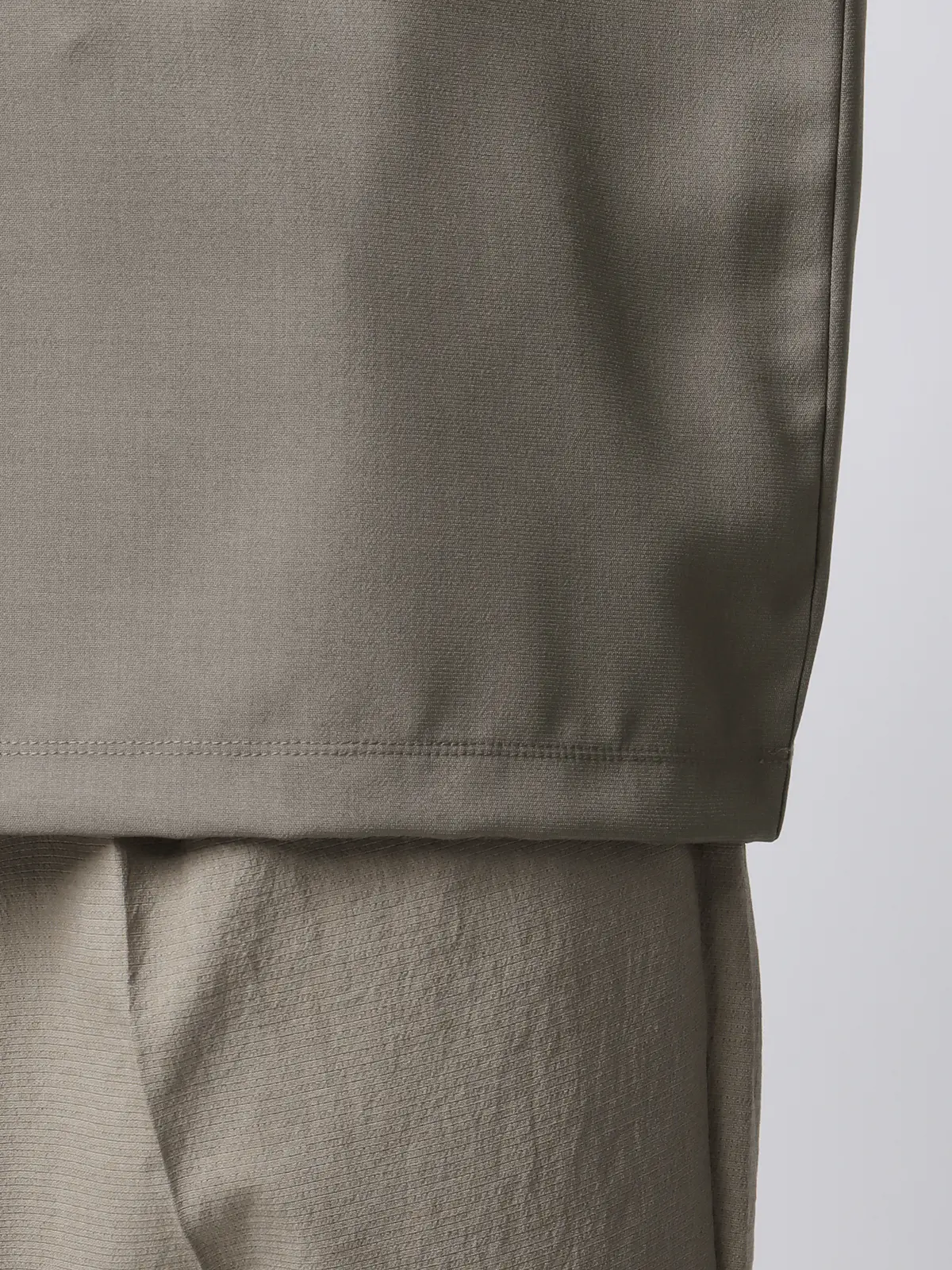 オフィパック/Tシャツ/半袖/ストレッチ/吸水速乾/ウールライクトロピカル/無地 ベージュ S