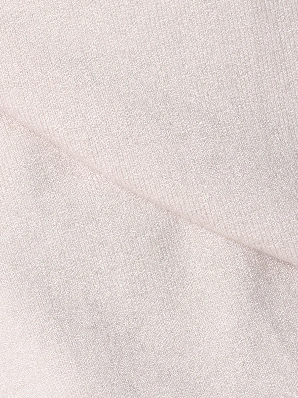 クルーネックプルオーバーニット/長袖/ウォッシャブル/レーヨンストレッチ天竺/無地 ベージュ 38(9号)