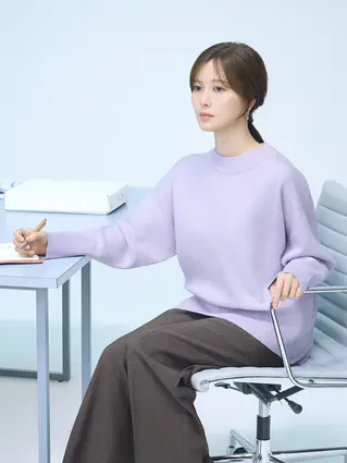 コクーンシルエットプルオーバー