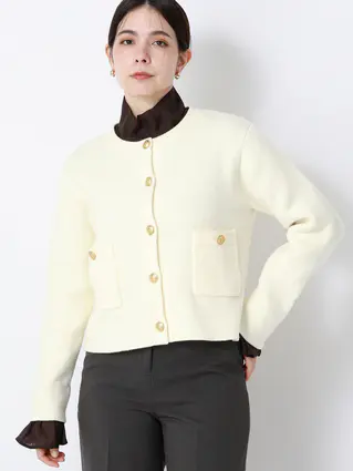 ニットジャケット