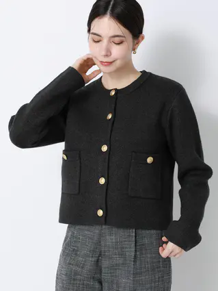 ニットジャケット