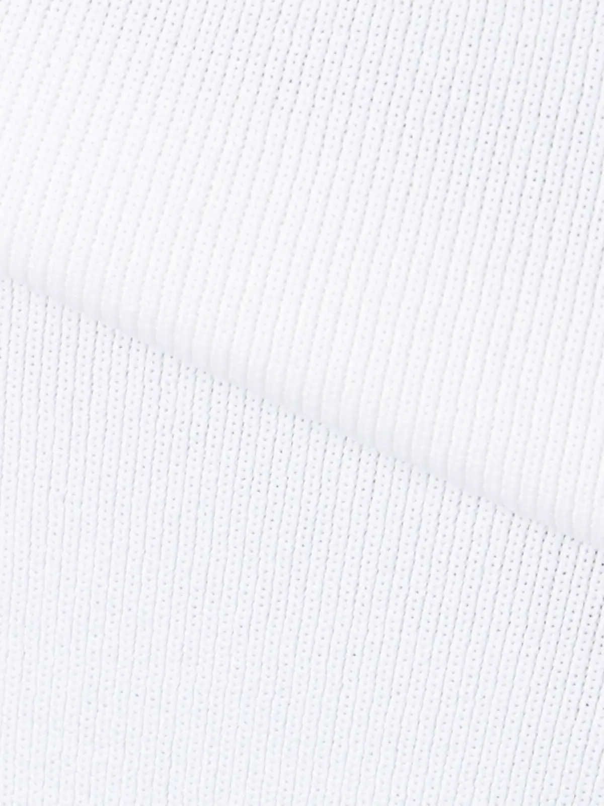 CHANTOWA／バイカラーVネックニットベスト／ハンドウォッシュ ホワイト F