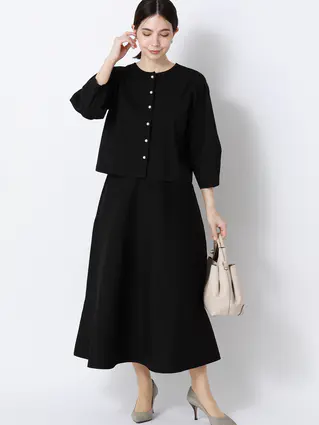 ニット＆スカートセットアップ