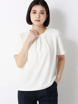 フロントタックカットソー