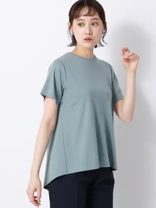 バックフレアTシャツ