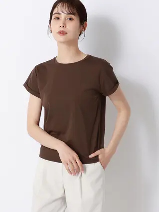 クルーネックTシャツ